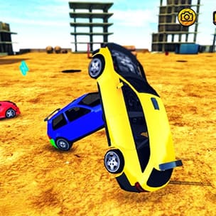 Mad Cars: Racing & Crash 🕹️ Play on CrazyGames