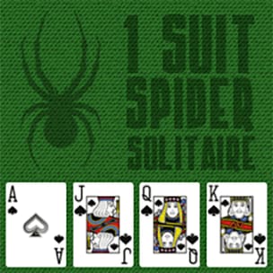123 Free Solitaire - Spider One Suit Solitaire